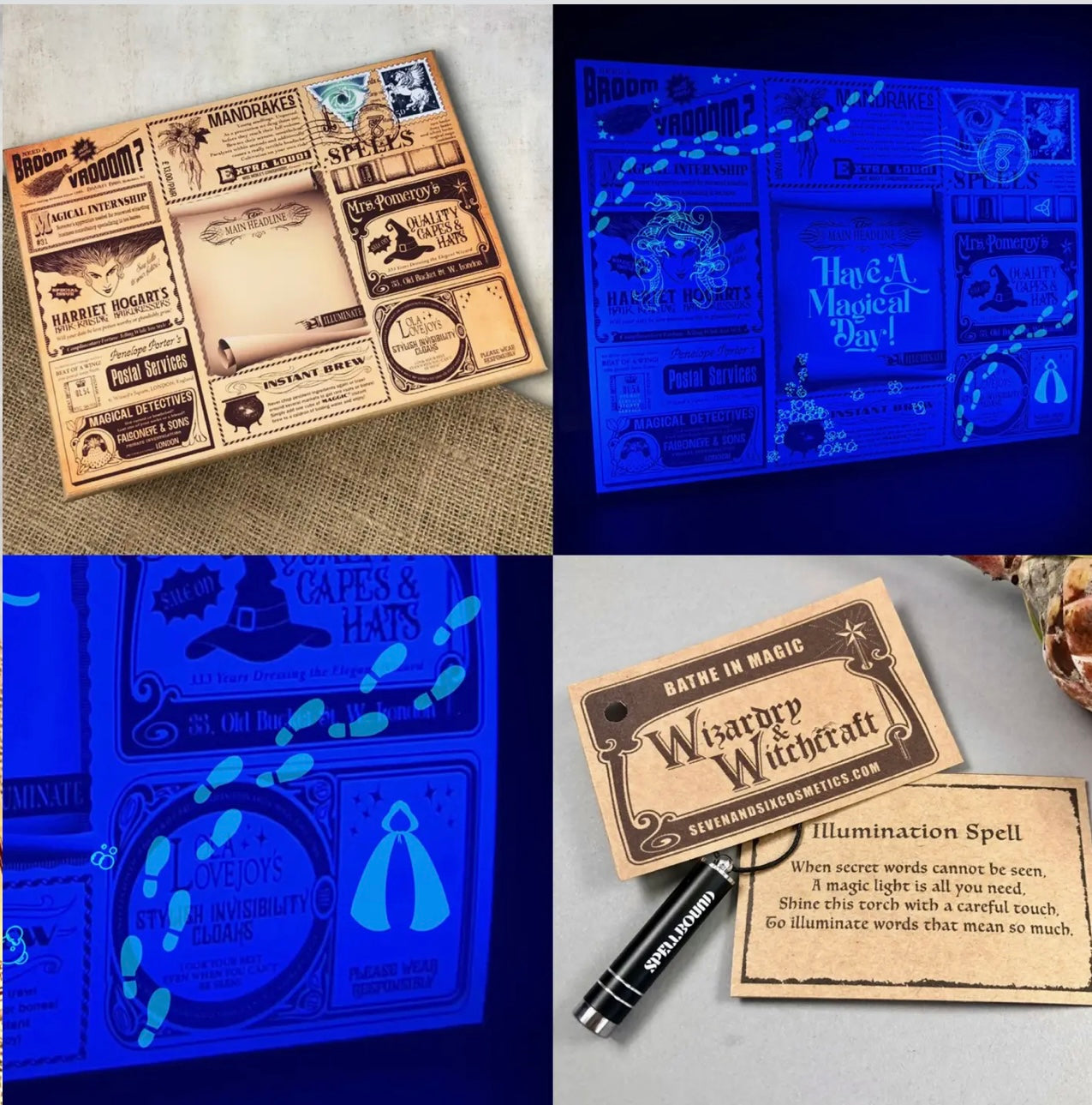 Magical Candy & Choc Box with Invisible Ink Pen!
