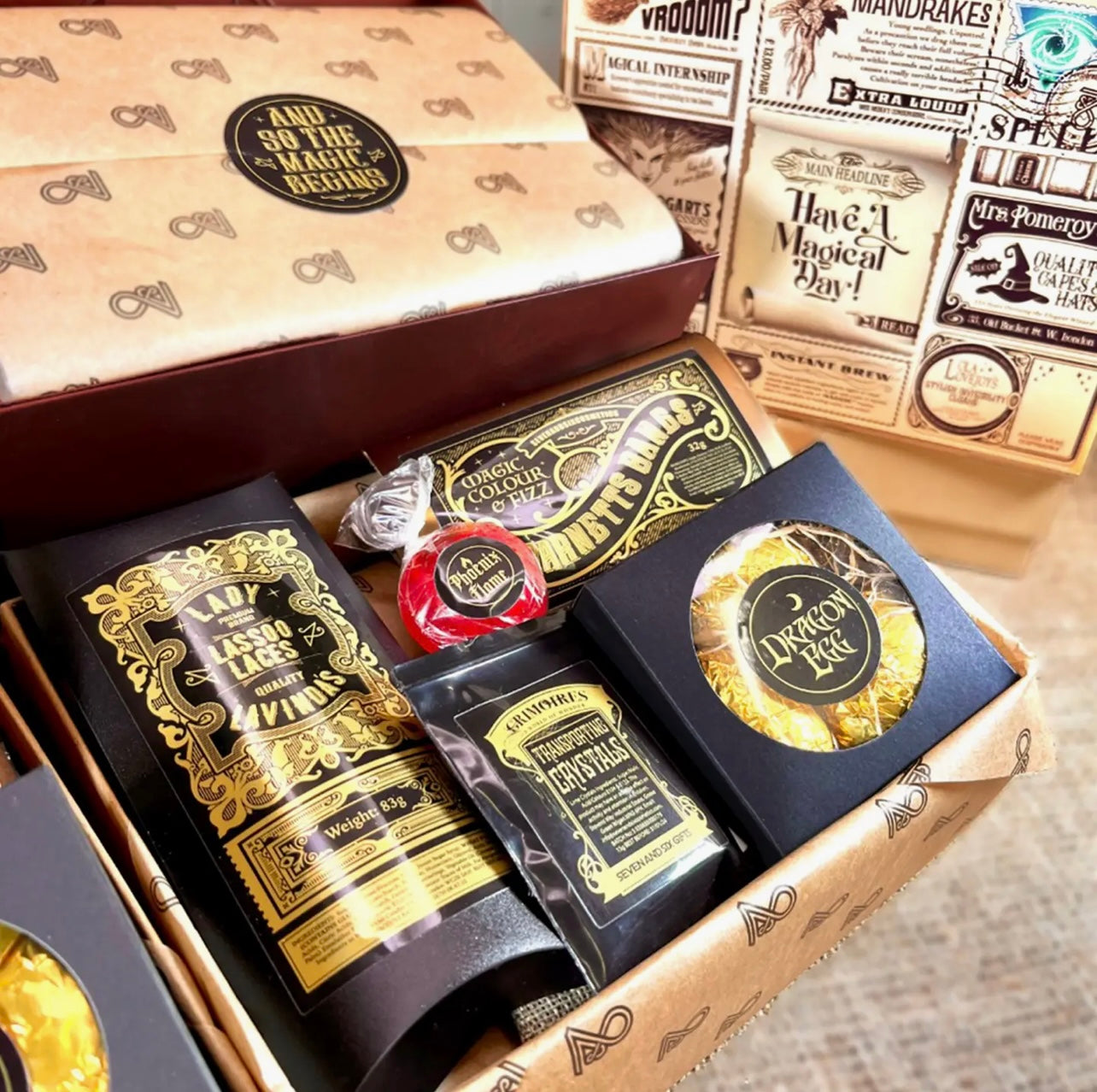 Magical Candy & Choc Box with Invisible Ink Pen!